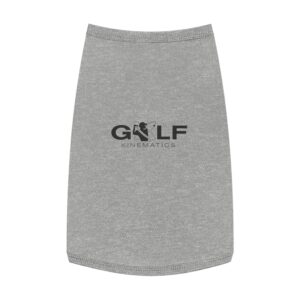 Dog Tank Top — Lightweight Black Pet Tee (Classic Fit)