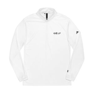Embroidered Golf Quarter‑Zip Pullover — Lightweight Performance Top